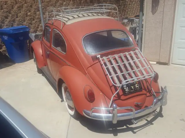1962 volkswagen beetle sunroof