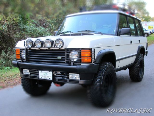 1992 land rover range rover county se 103,342 miles lifted, off-road ready