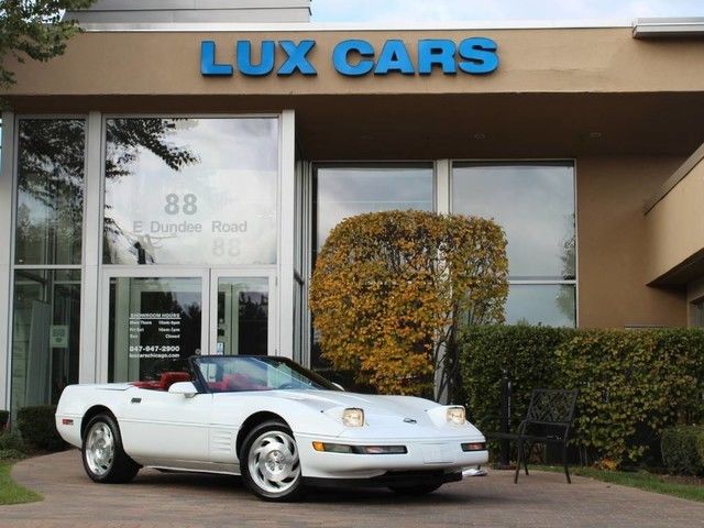 1993 chevrolet corvette convertible 23968 miles white convertible 5.7l 8-cyl eng