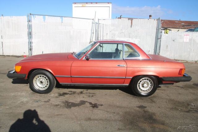 (omr) 1979 mercedes-benz 450sl 8 cylinder automatic no reserve
