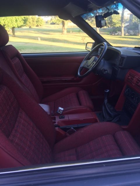 1987 ford mustang convertible 5.0 - fully original