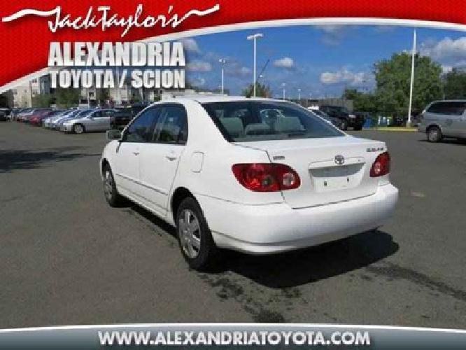 2007 toyota corolla in alexandria, va
