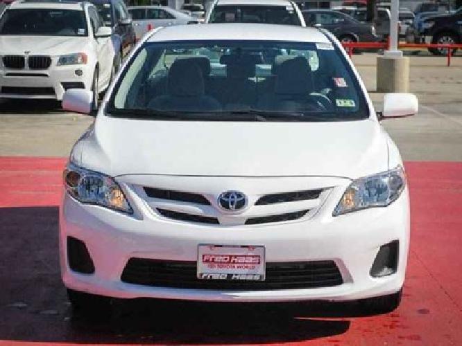 2012 toyota corolla le one owner warranty in spring, tx