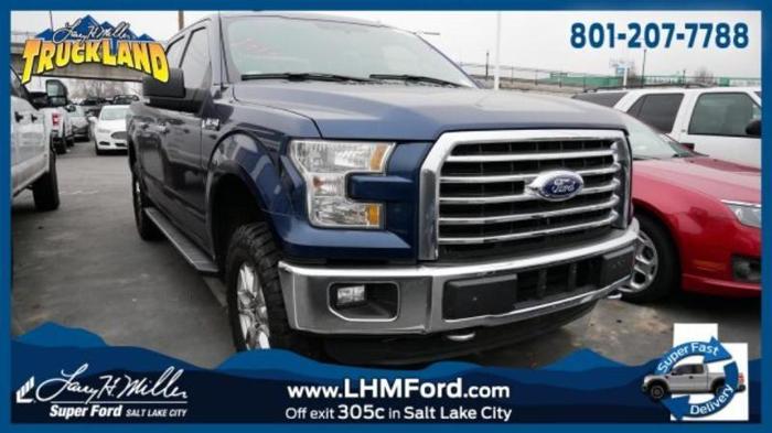 2016 ford f-150 xlt 4x4 xlt 4dr supercrew 5.5 ft. sb for sale in salt lake city, utah
