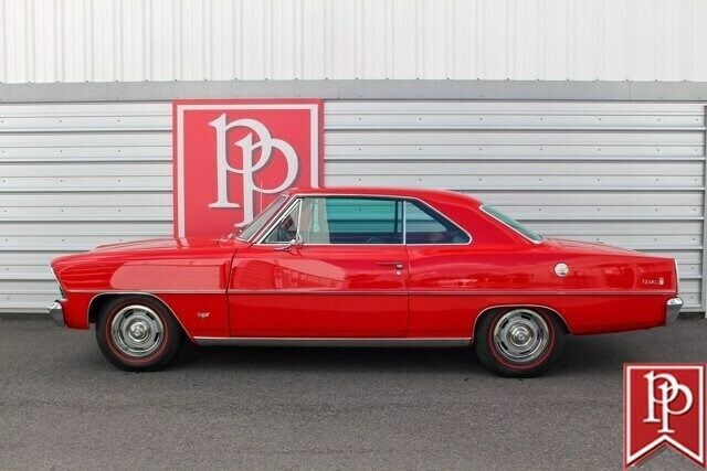 1967 chevrolet nova coupe 5049 miles red
