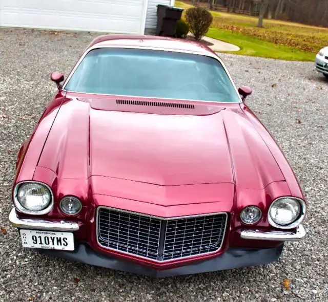 1973 camaro type lt factory original 4spd split bumper