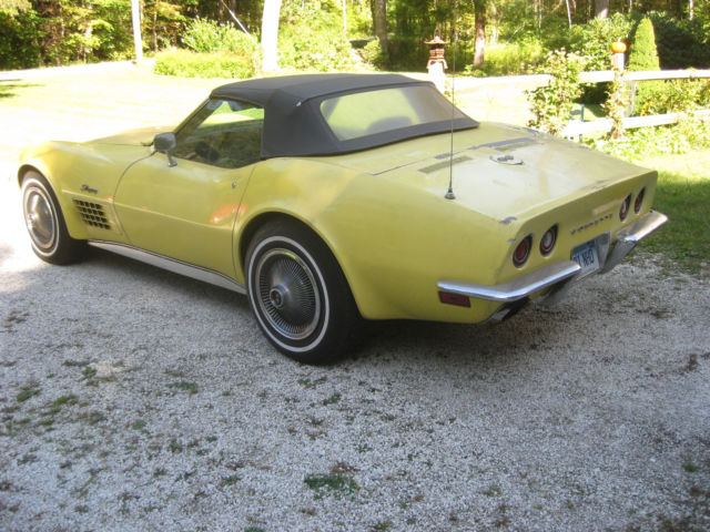1970 corvette convertible - all original matching numbers classic