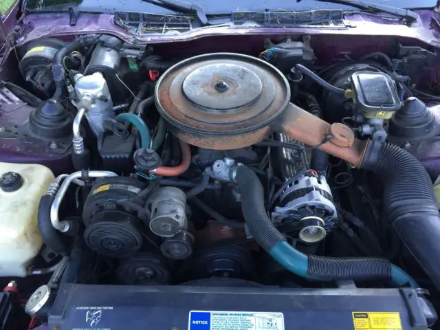 1992 purple chevrolet camaro rs - 5.0l v8 - automatic transmission