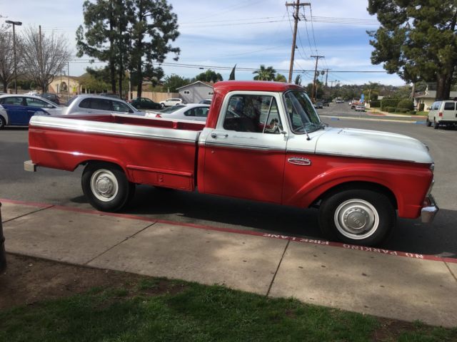 1966 ford f250 camper special pickup truck - will set off car alarms!!