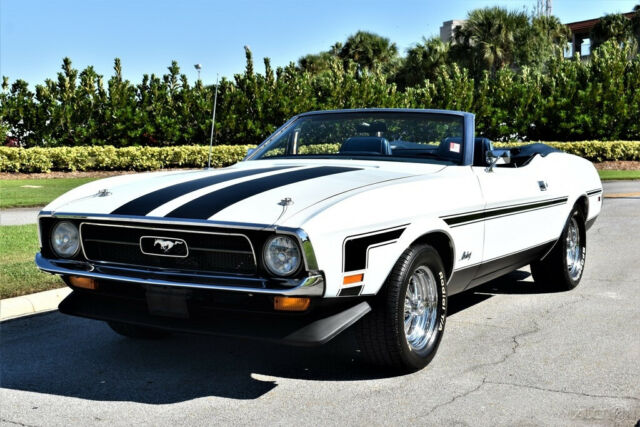 award winning 1971 mustang convertible 302 power steering, brakes stunning conv