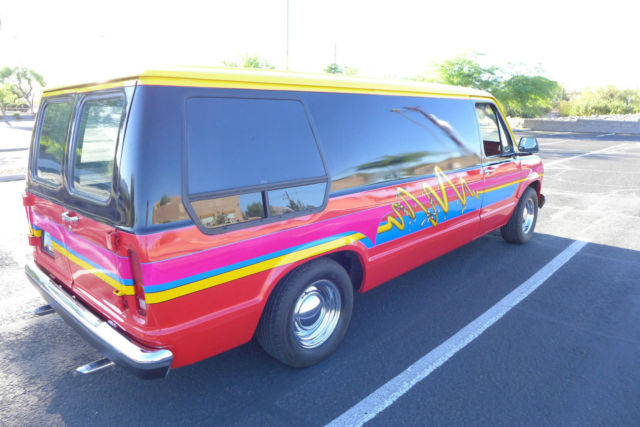 1980 ford custom promotional van hot rod street machine pro touring muscle van