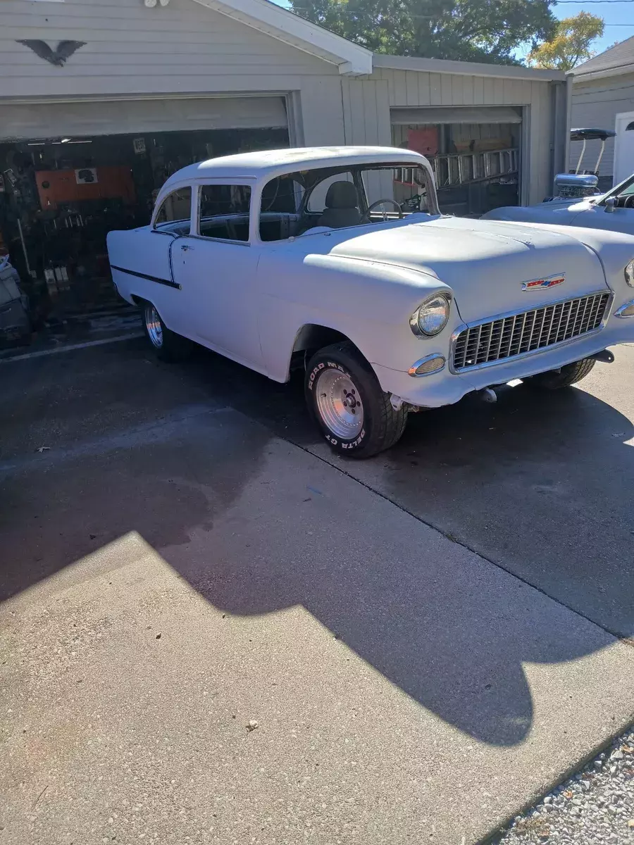 1955 chevrolet 210 coupe grey delray