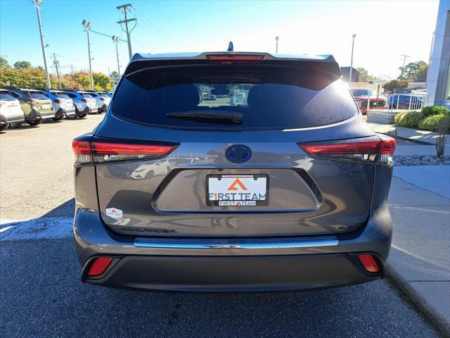 2022 toyota highlander hybrid xle