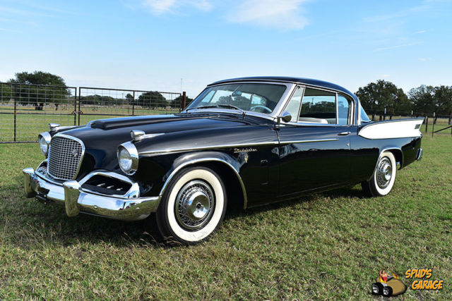 1957 studebaker golden hawk super-charged "restoration garage-guild tv star"
