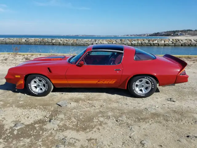 1980 chevrolet camaro z28 coupe 2-door 5.7l (professionally restored, 4 speed)