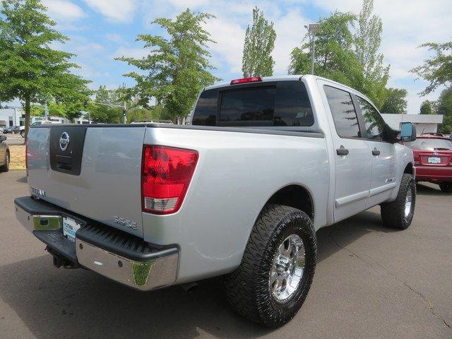 used 2008 nissan titan 4x4 crew cab se eugene, or 97401 for sale in college crest, oregon
