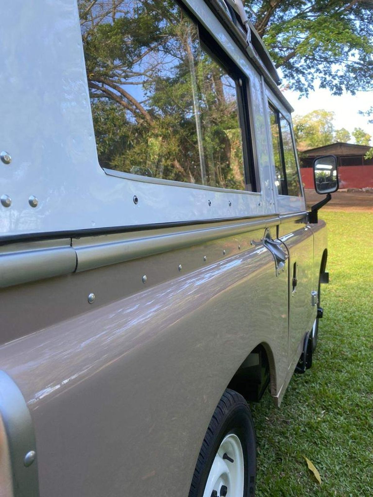 1972 land rover series 3 hard top
