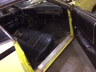 1971 dodge charger yellow hardtop 2-door 5.2l yellow