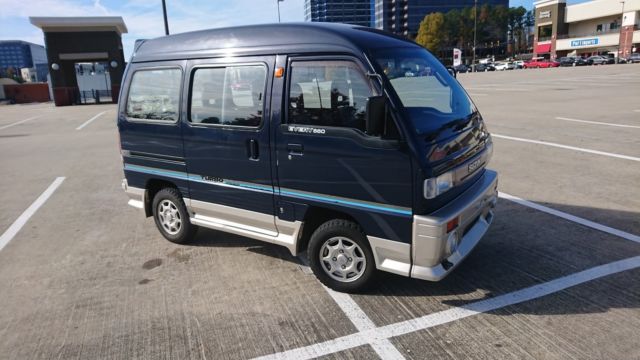 1991 suzuki every turbo 5-speed aero-tune awd, rhd kei van (f6a), 29k no reserve