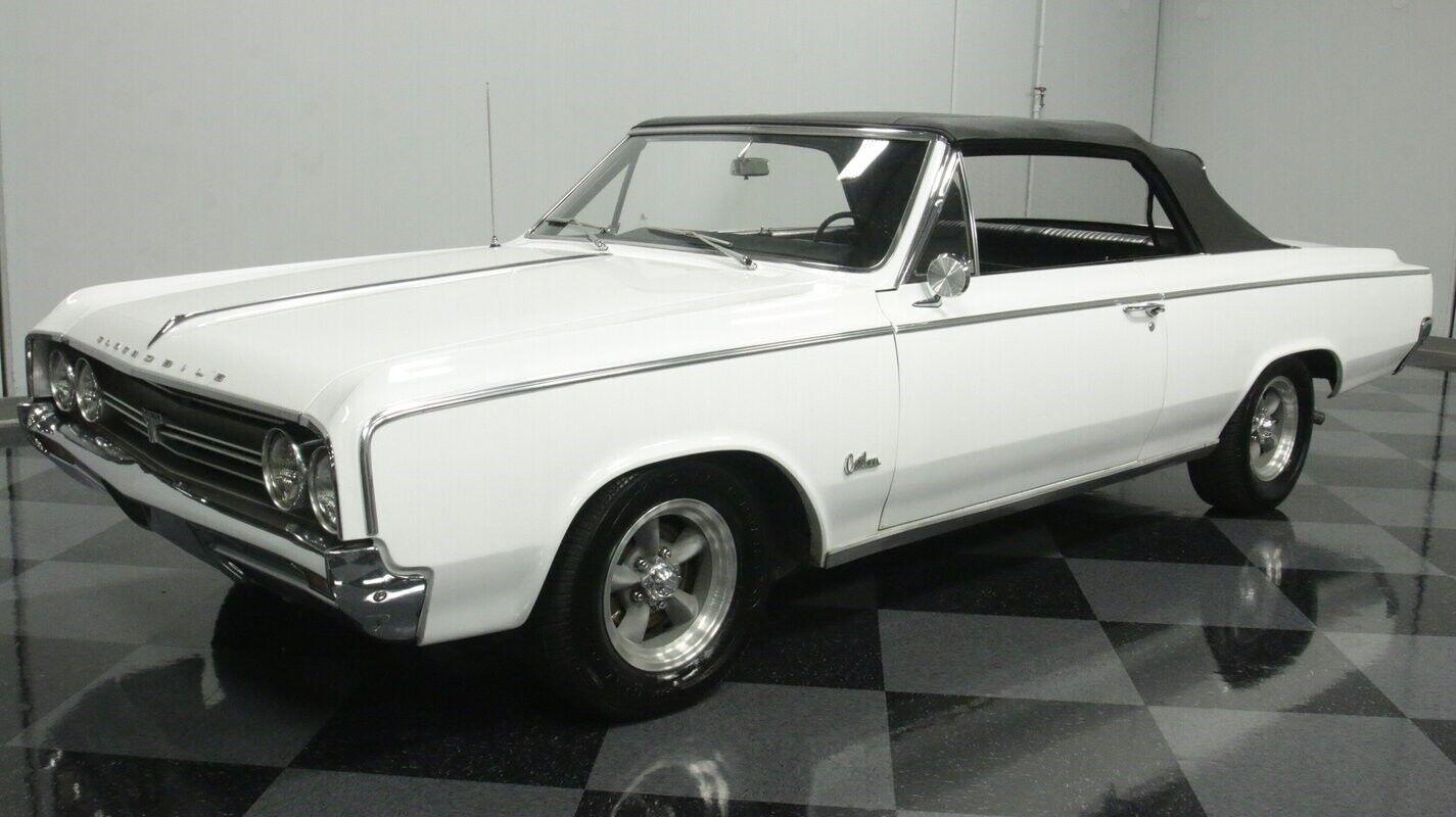 1964 oldsmobile cutlass f85 deluxe convertible provincial white