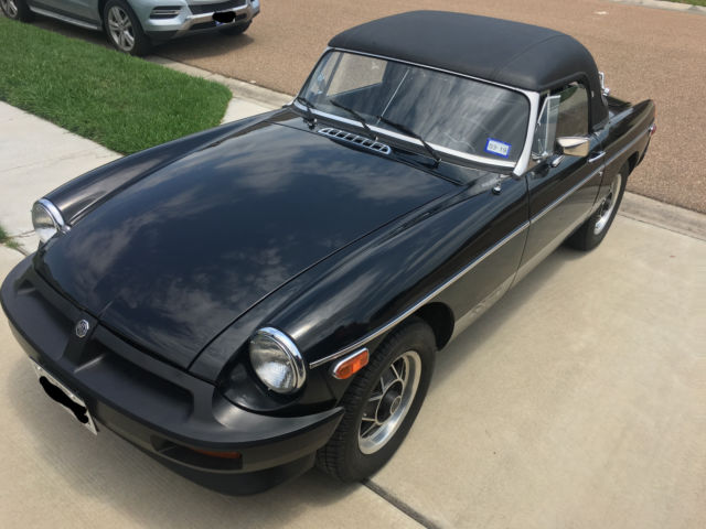 1980 limited edition mg mgb car with rare custom hardtop 36k miles