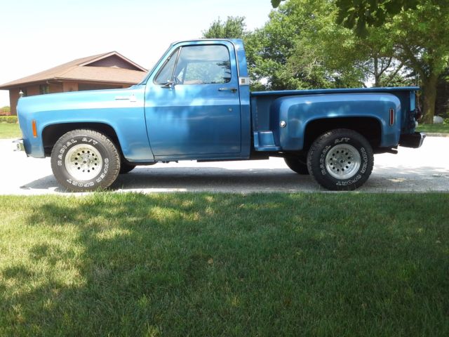 1975 chevrolet c10 silverado stepside pick up