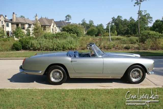 ferrari 250gt pf cab fresh restoration classiche certified leather crave luxury