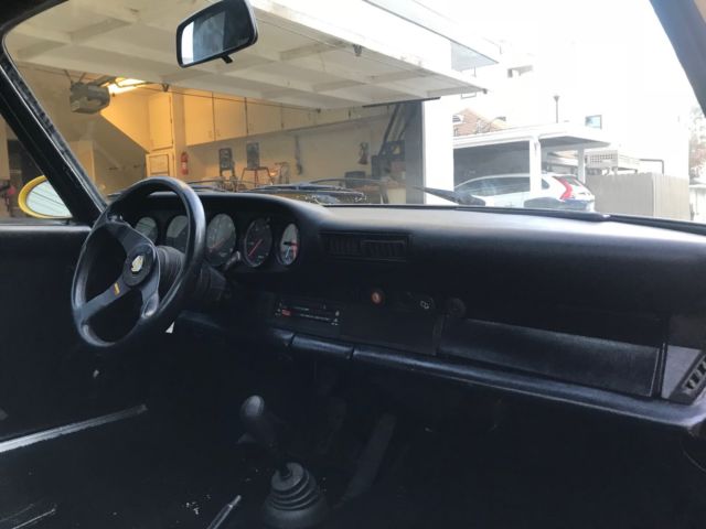 porsche 911 sc roller - nice body/wheels - california car - no rust