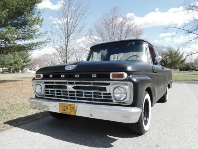 1966 ford f100 hot rod, rat rod, shop truck