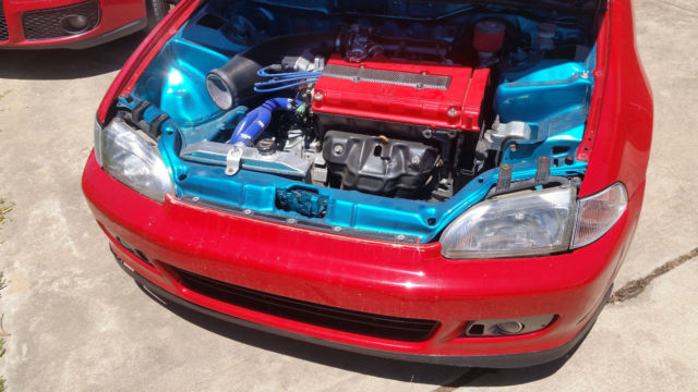 honda civic si with integra r18 c motor