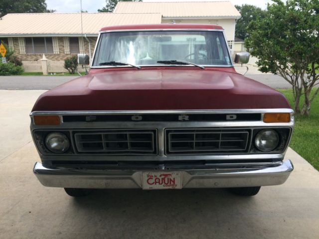 1977 ford f100 ranger shoptruck a/c patina shortbed 60k original miles