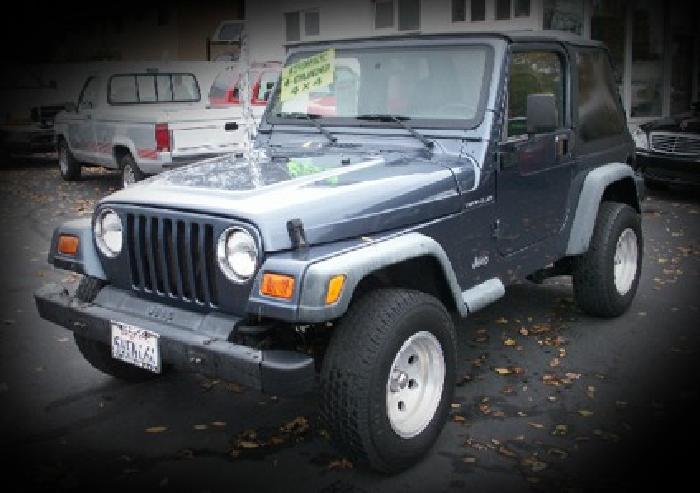 2001 jeep wrangler se sport utility 4x4 in chico, ca