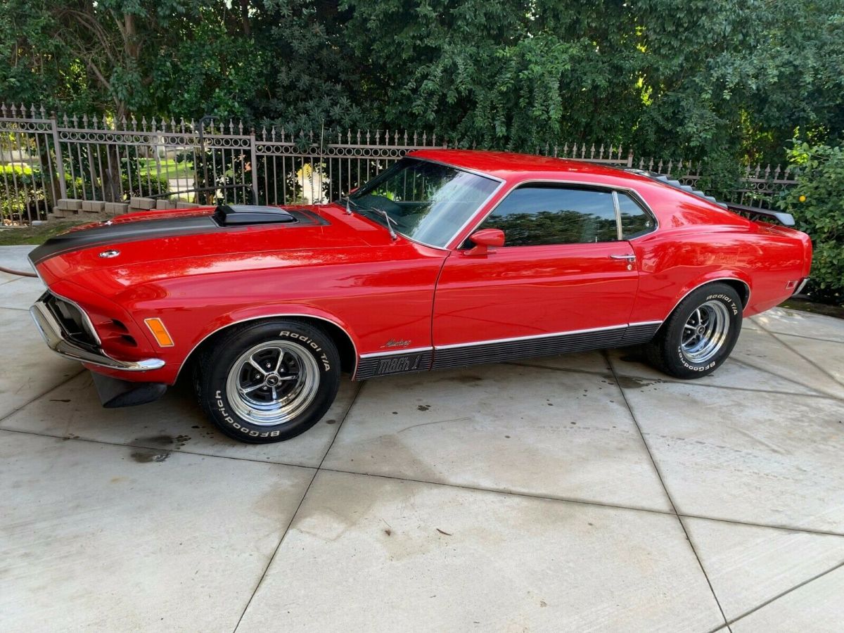 1970 mustang mach 1 rotisserie nut and bolt restoration 87k spent 4 speed a/c