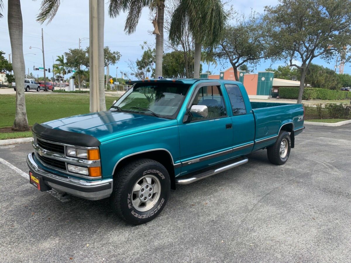 1994 chevrolet silverado z71 x/cab 4x4 long bed clean rust free truck no reserve
