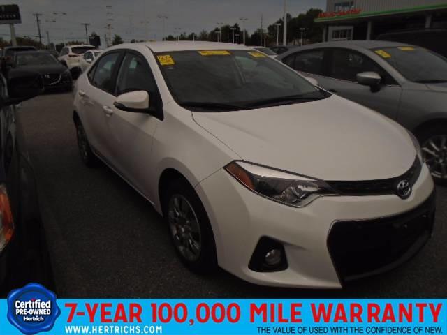 2016 toyota corolla s s 4dr sedan for sale in dover, delaware
