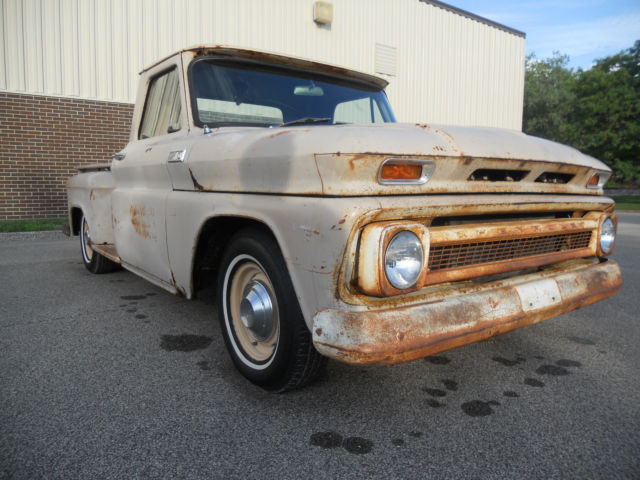 1965 chevrolet c10 longbed step side westcoast truck patina three speed 283 sbc