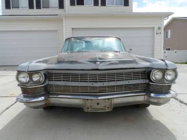 1964 cadillace deville 4 door 4 window hard top sedan