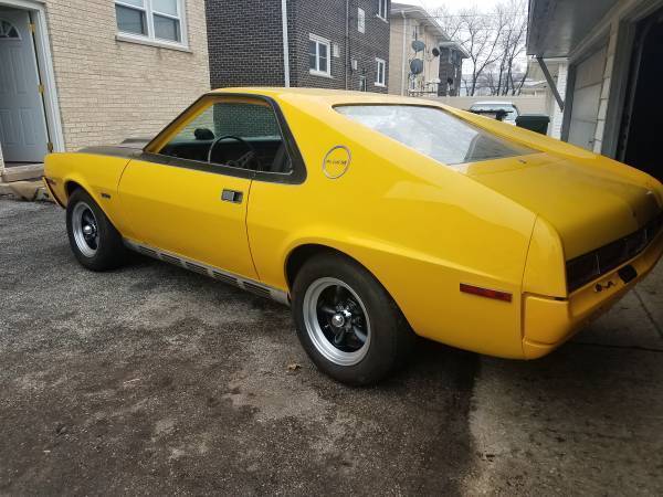 1970 amc amx gopack option shadow mask exterior 360 engine auto transmission