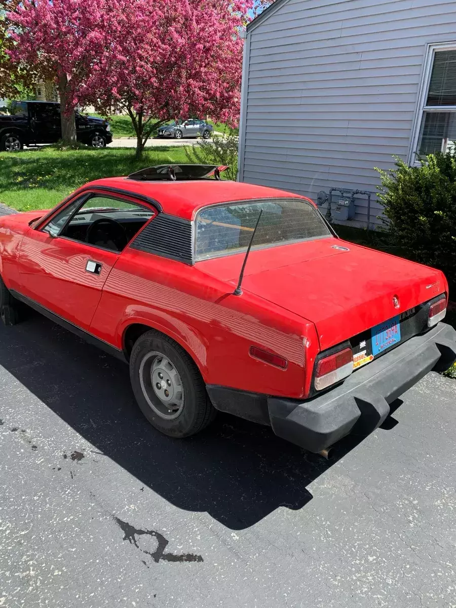 1978 triumph tr 7 coupe red