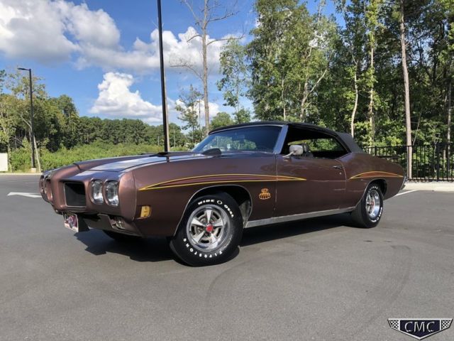1970 pontiac gto judge convertible 1-owner a/c original phs docs 168 built rare