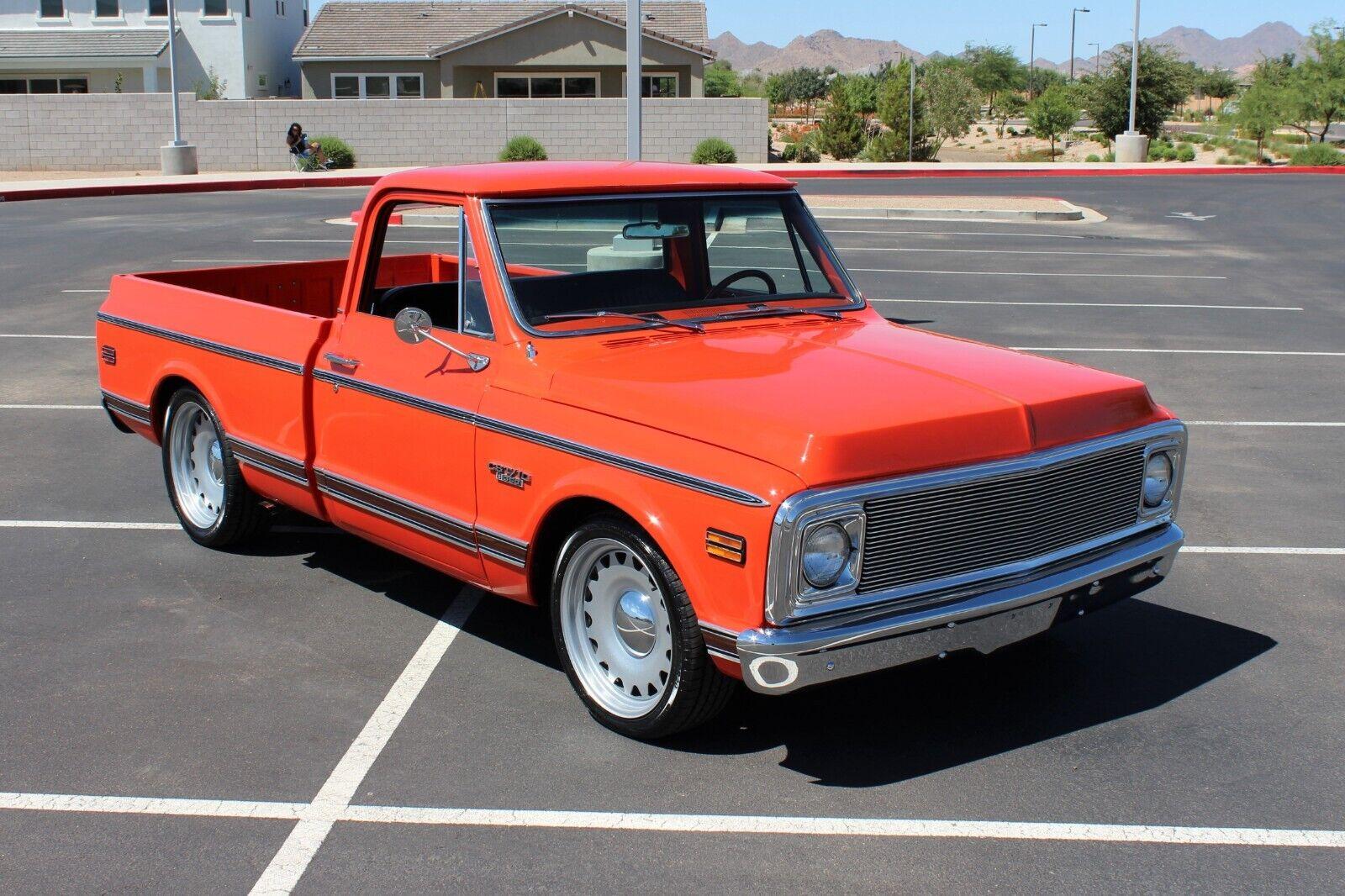 1970 chevrolet c 10 customls2 6.0 engine original short box