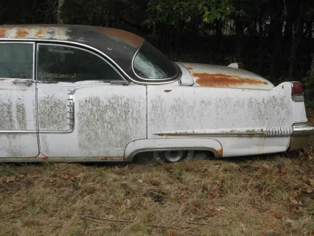 1956 straight cadillac series 62 sedan de ville never been wrecked all emblems