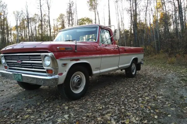 1968 ford ranger f250 ranger camper special /w caveman slide-in camper