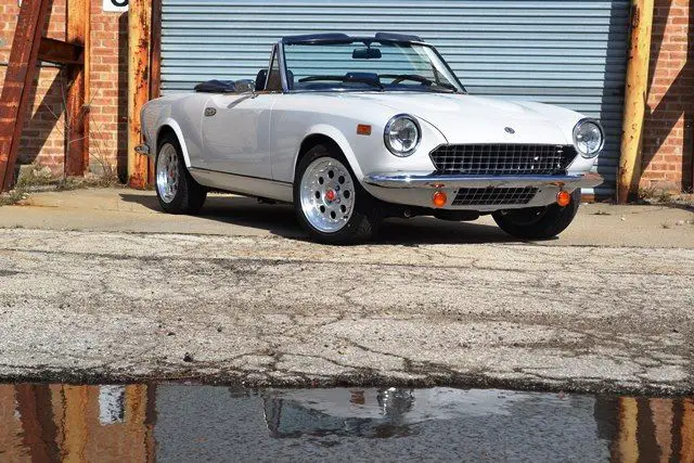 fiat pininfarina spider roadster salon restoration lusso s2 model mint!