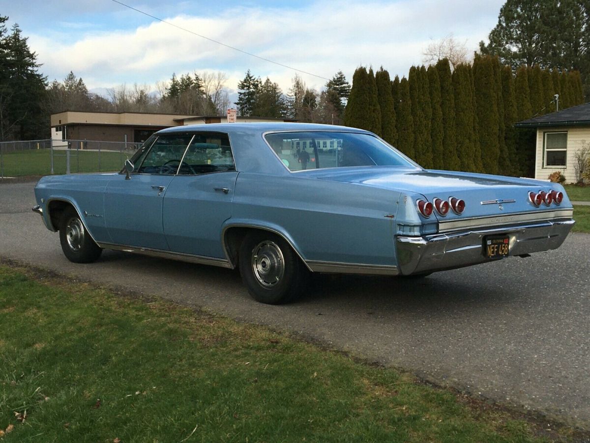 1965 chevrolet impala sports sedan one owner w/low miles