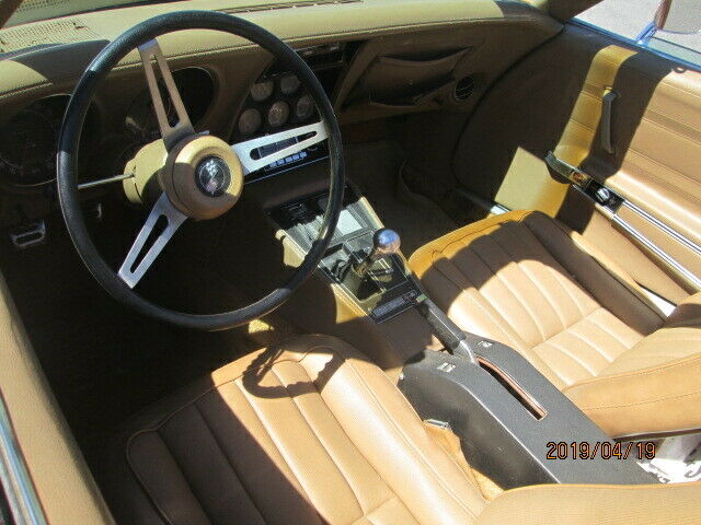 all stock 1973 corvette a/c ps pb tilt pw hp factory 350 matching numbers