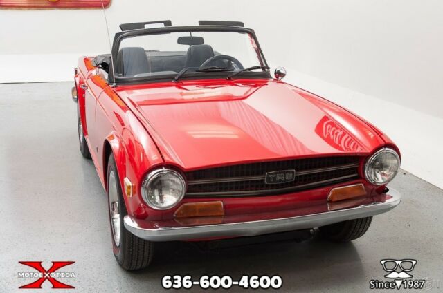 1972 triumph tr6, manual rwd