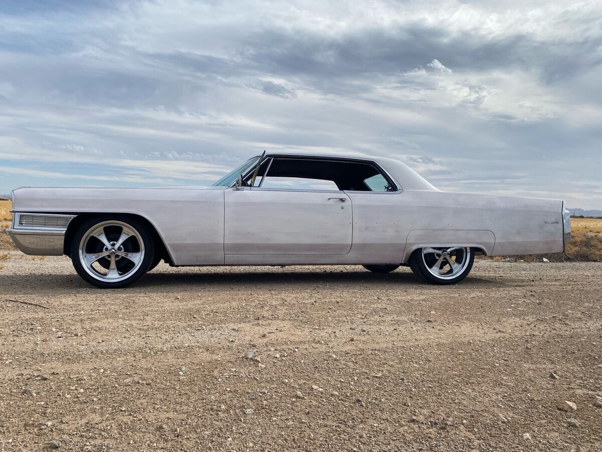 1965 cadillac deville coupe white rwd automatic