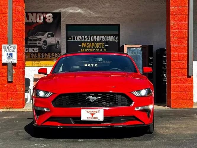 2019 ford mustang ecoboost premium convertible 2d in cumming, georgia