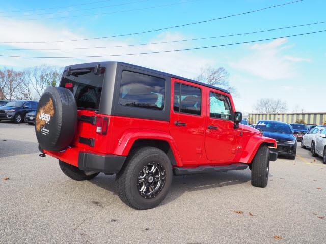 2016 jeep wrangler unlimited sahara 4x4 sahara 4dr suv for sale in warwick, rhode island